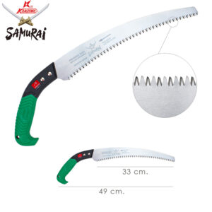 Serrucho Samurai Curvo Mango TPR 330 mm.