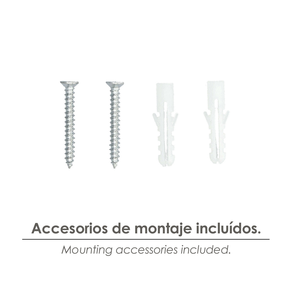 Soporte Pelicano Regulable Para Estante 1 / 20 mm. Blanco (1 Pieza) - Imagen 3