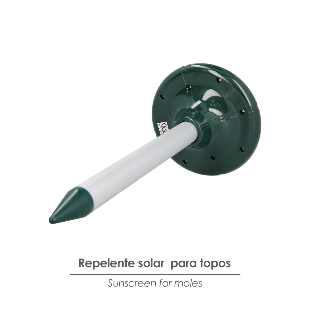 Ahuyentador Ultrasonidos Solar para topos 625 m². - Imagen 4
