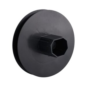 Disco Persiana Plastico Espiga Metalica 120x40 mm. Cinta 14 mm.