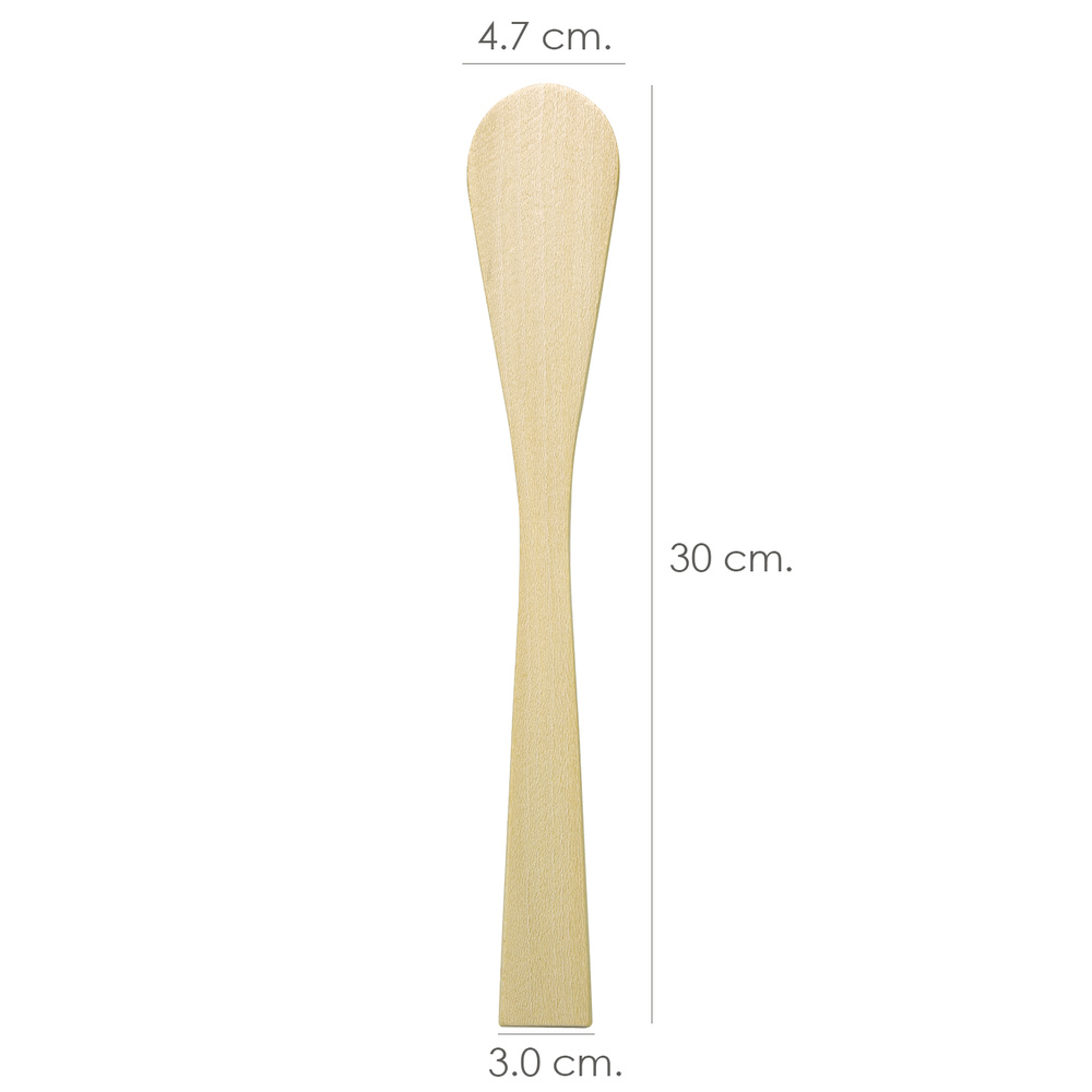 Espatula Sangria Madera Oryx 30 cm. - Imagen 2