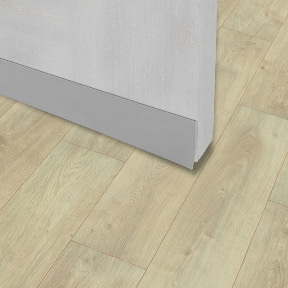 Burlete Umbral Autoadhesivo PVC Flexible Blanco - Imagen 3
