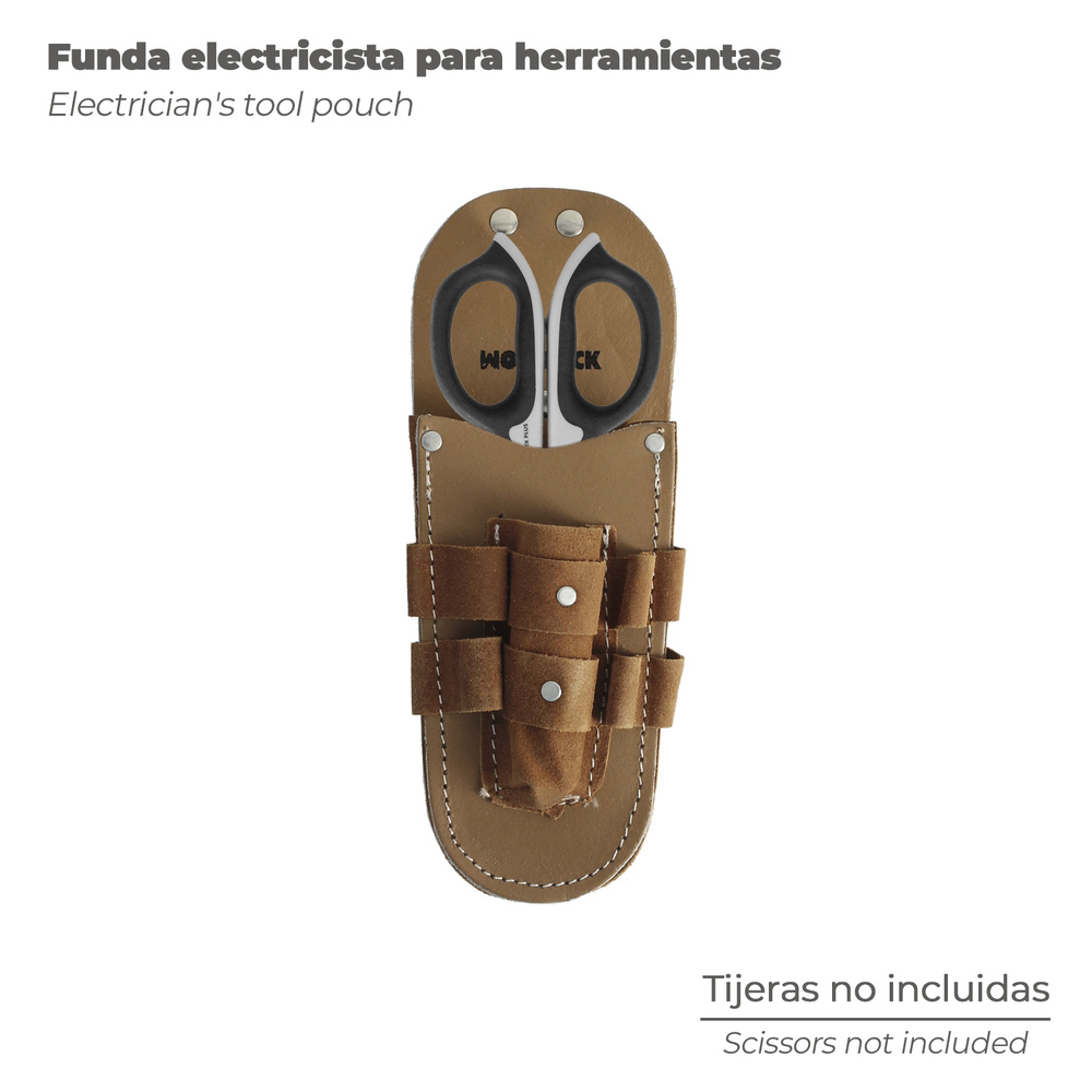 Funda Electricista Herramientas Piel - Imagen 3