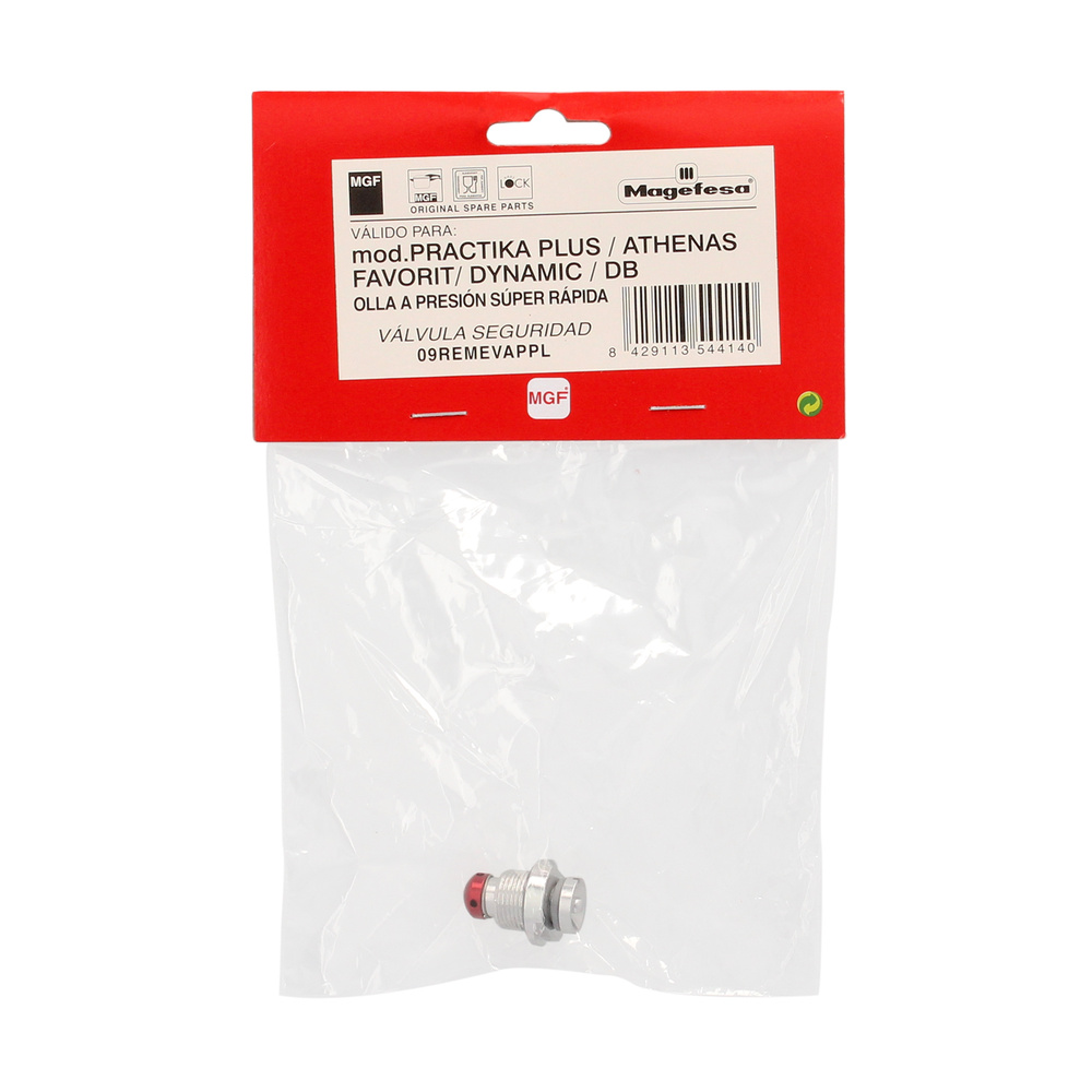 Valvula De Seguridad Compatible Con Olla A Presión Súper Rápida Magefesa Nova, Nova Pro, Prisma y Astra, Recambio oficial - Imagen 5