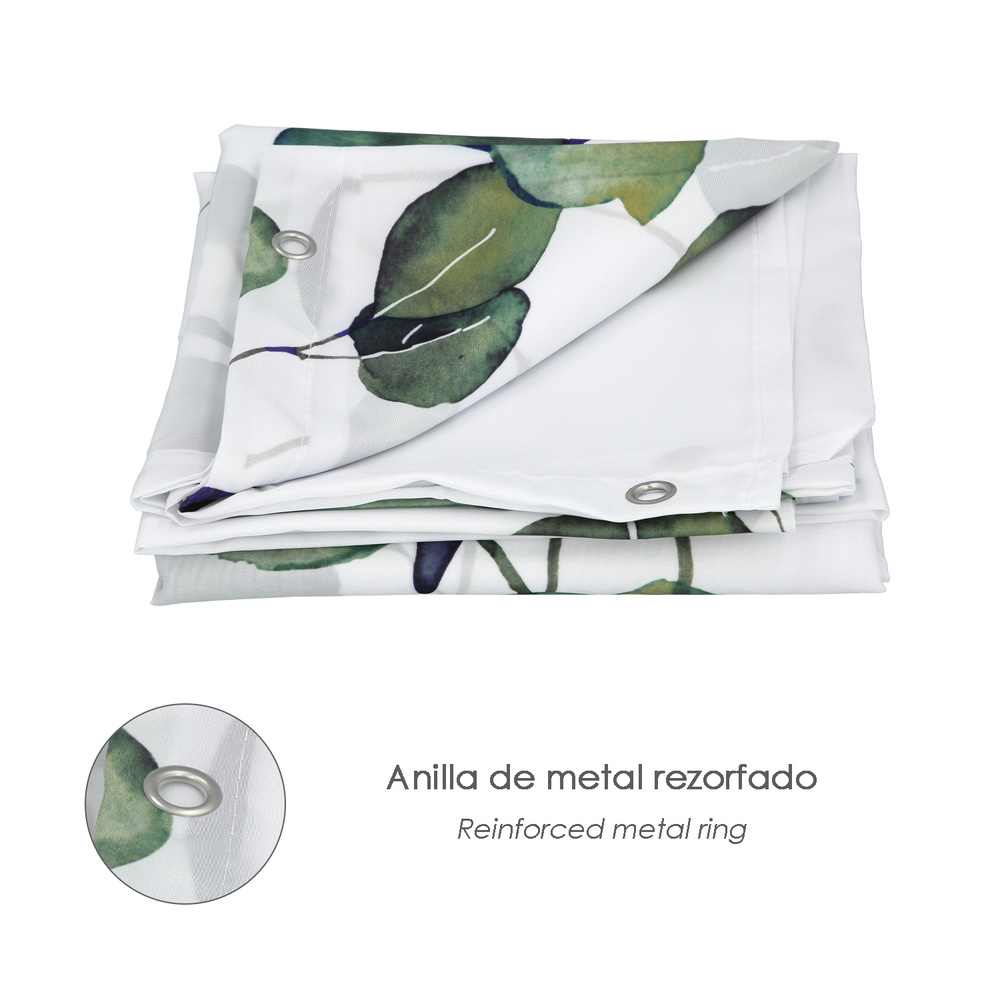 Cortina Ducha Nature 180x200 cm. Impermeable - Imagen 4