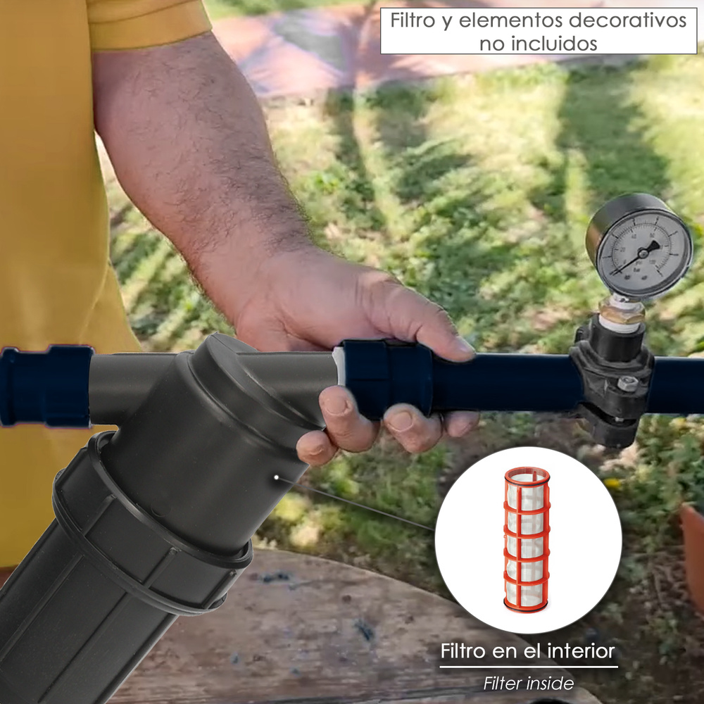 Recambio Filtro Malla 1" Para Sistema De Goteo (100 Mesh) Riego Por Goteo, Microaspersión, Riego Por Nebulizacion - Imagen 5