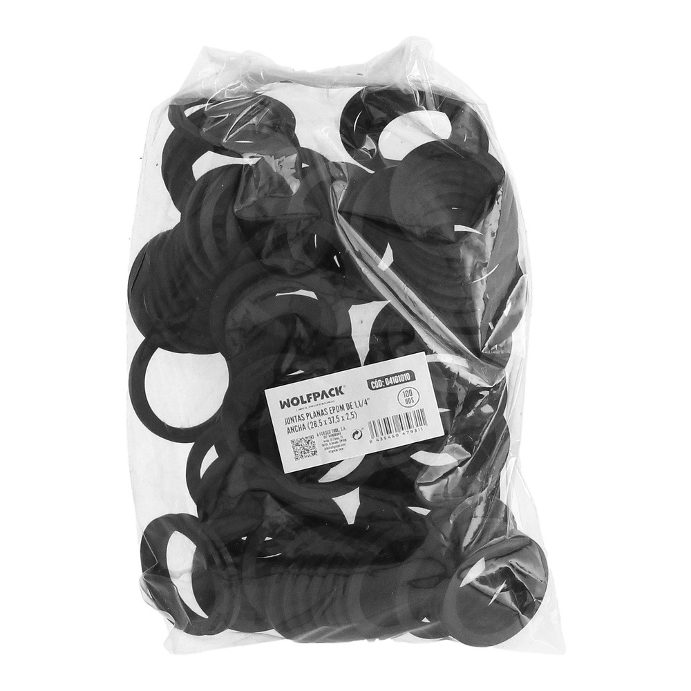 Junta Plana Ancha 1 1/4" 28,5 x 37,5 x 2,5 Mm Bolsa 100 Unidades - Imagen 5