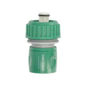 Conector Manguera Plastico 3/4 Con Stop Blister