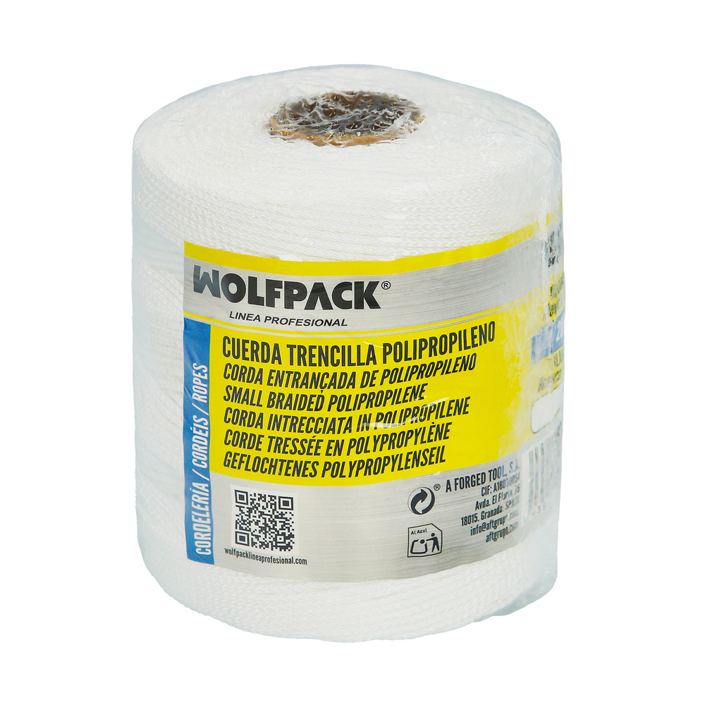 Cuerda Trencilla Polipropileno Blanco (Bobina 200 Metros) - Imagen 4