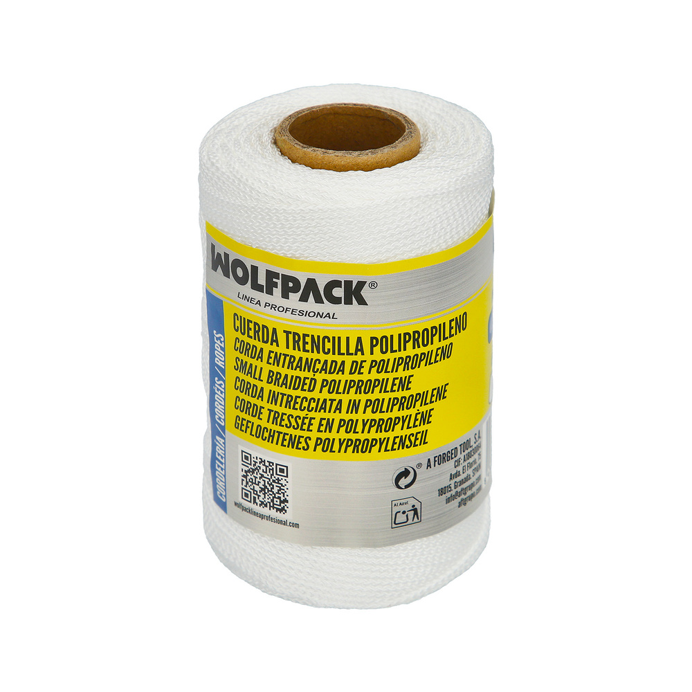 Cuerda Trencilla Polipropileno Blanco (Bobina 100 Metros) - Imagen 4