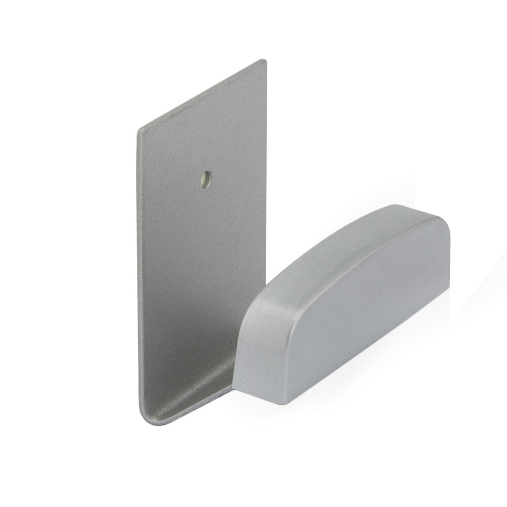 Colgador Percha Adhesivo Acero Inoxidable Color Gris - Imagen 3