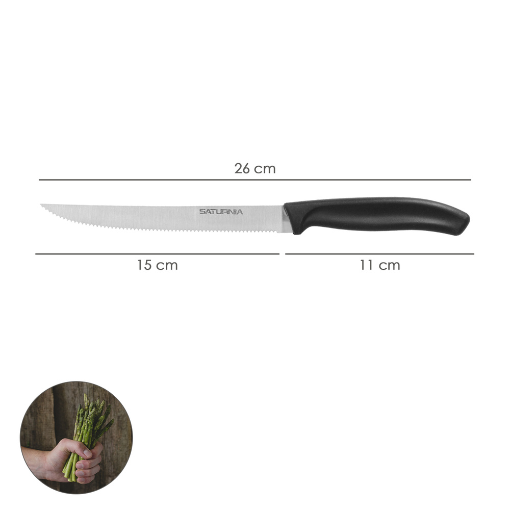 Cuchillo Recolectar Esparragos 26 cm. Cuchillo Esparraguero, Cortador Esparragos, Corta Esparragos - Imagen 2