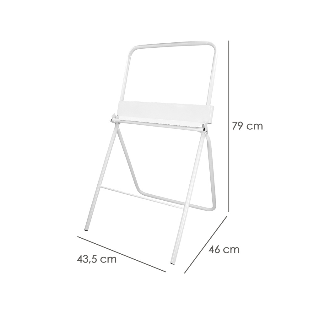 Soporte Suelo Rollo Papel Industrial - Imagen 2