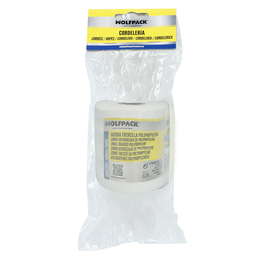 Cuerda Trencilla Polipropileno Blanco (Bobina 200 Metros) - Imagen 5