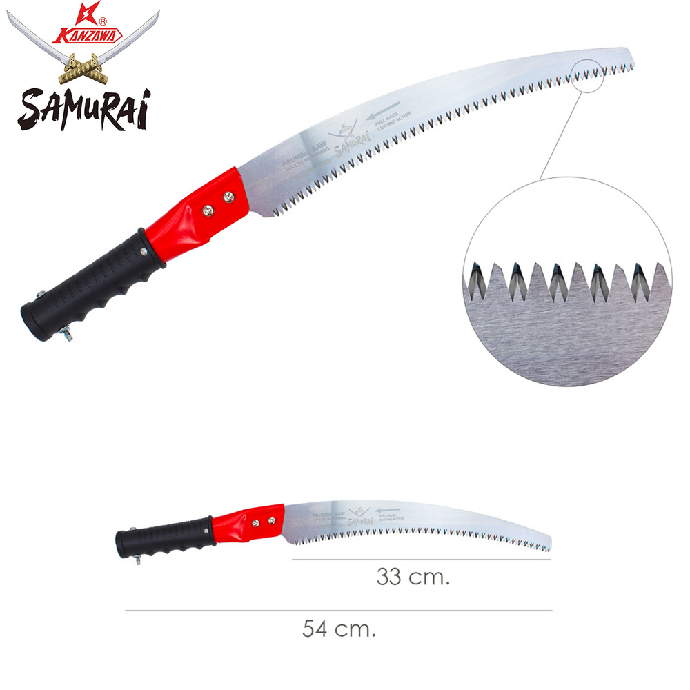 Serrucho Samurai Curvo Para Pertiga 330 mm.