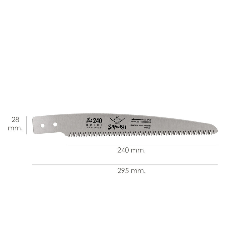 Hoja Recambio Serrucho Samurai JS 240 mm. - Imagen 2