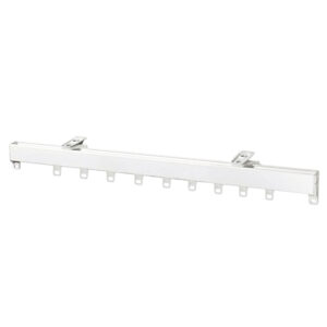 Riel Aluminio P950 Sin Cordon 2,50 Metros Blanco