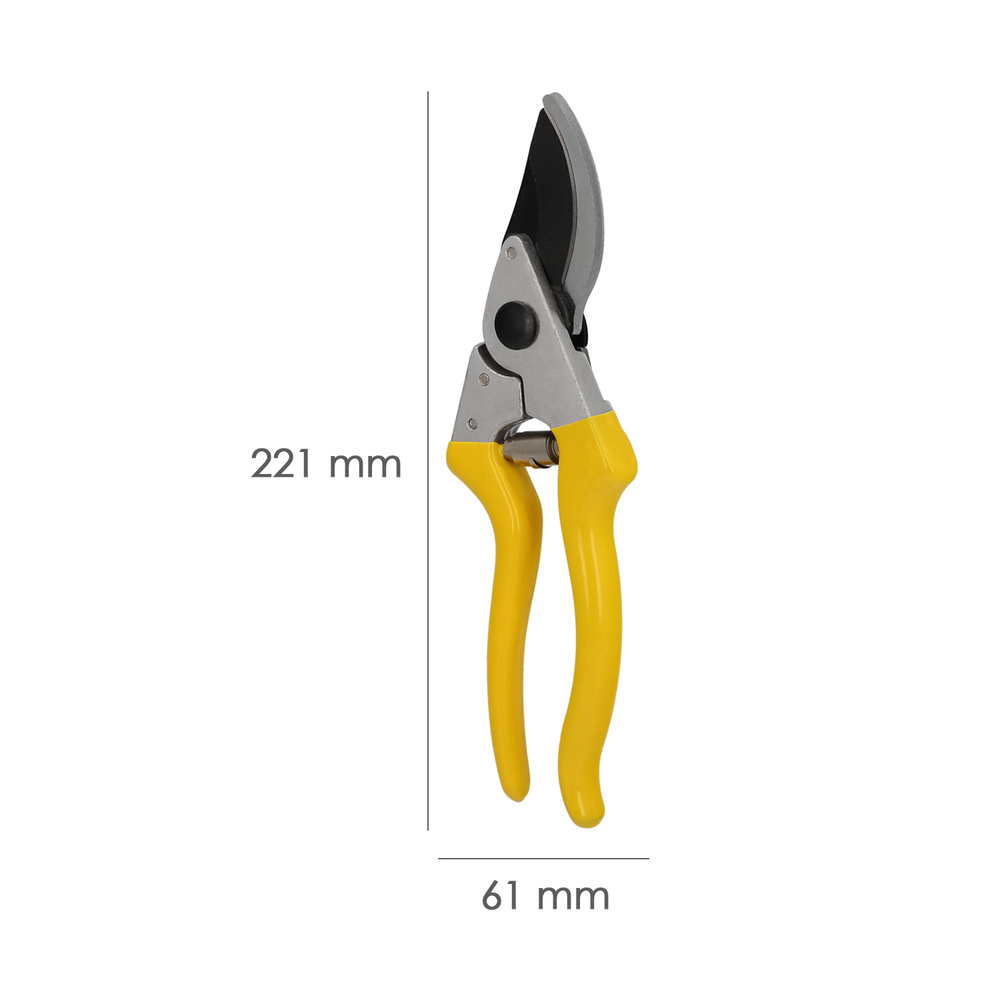 Tijeras Podar 1 Mano Japonesa Akagi T-8S 220 mm. Mangos Aluminio Endurecido, Hoja Recubierta PTFE - Imagen 2