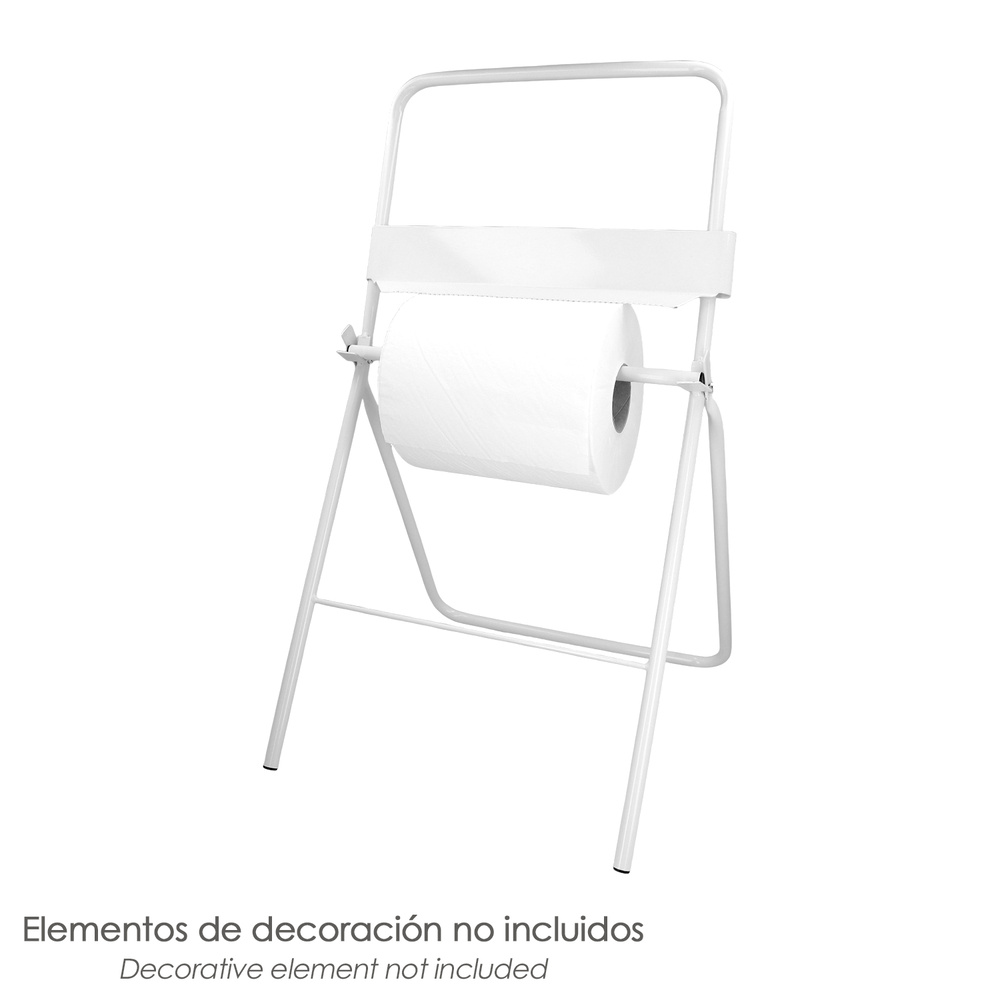 Soporte Suelo Rollo Papel Industrial - Imagen 3