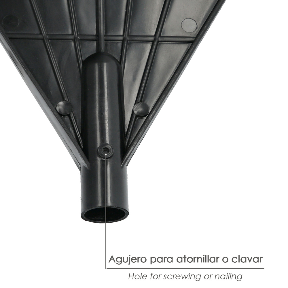 Rastrillo Plastico Triangular - Imagen 2