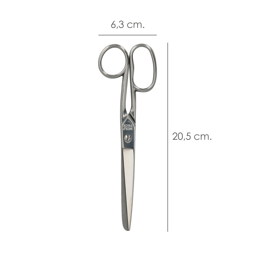 Tijera Modista 8,0" / 205 mm. tijera De Costura Multifunción Acero Inoxidable Ideal Para Cortar Todo Tipo De Telas, Manualidades - Imagen 2
