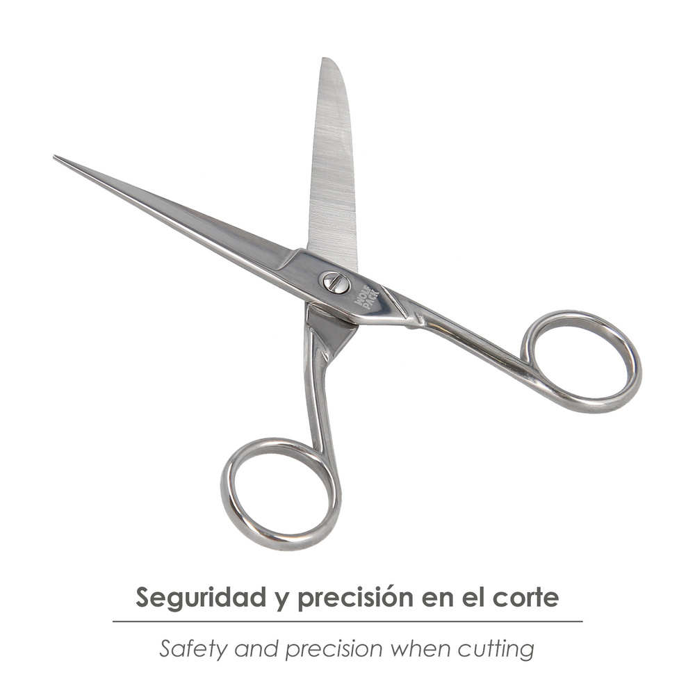 Tijera Costura 6,0" / 150 mm. Tijera De Costura Multifunción Acero Inoxidable Ideal Para Cortar Todo Tipo De Telas, Manualidades - Imagen 3
