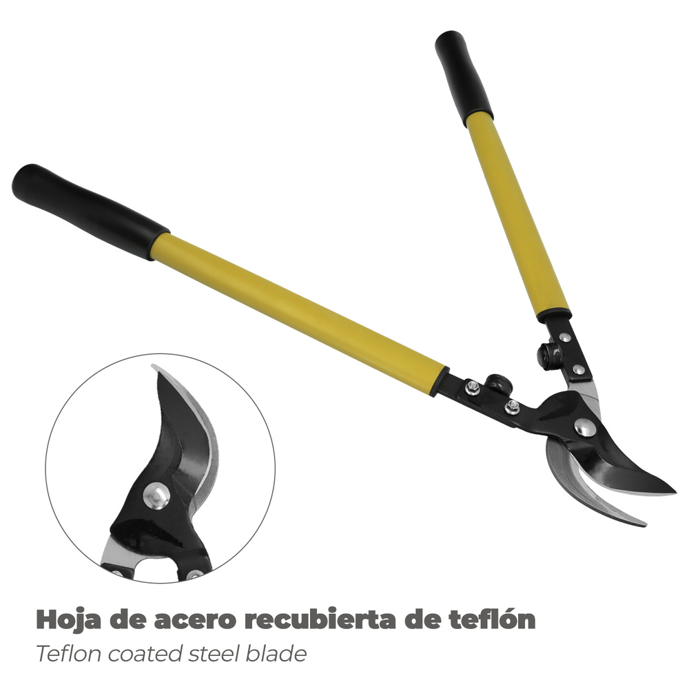 Tijeras Podar Profesional Acero 1172/60 cm. 2 Manos - Imagen 3