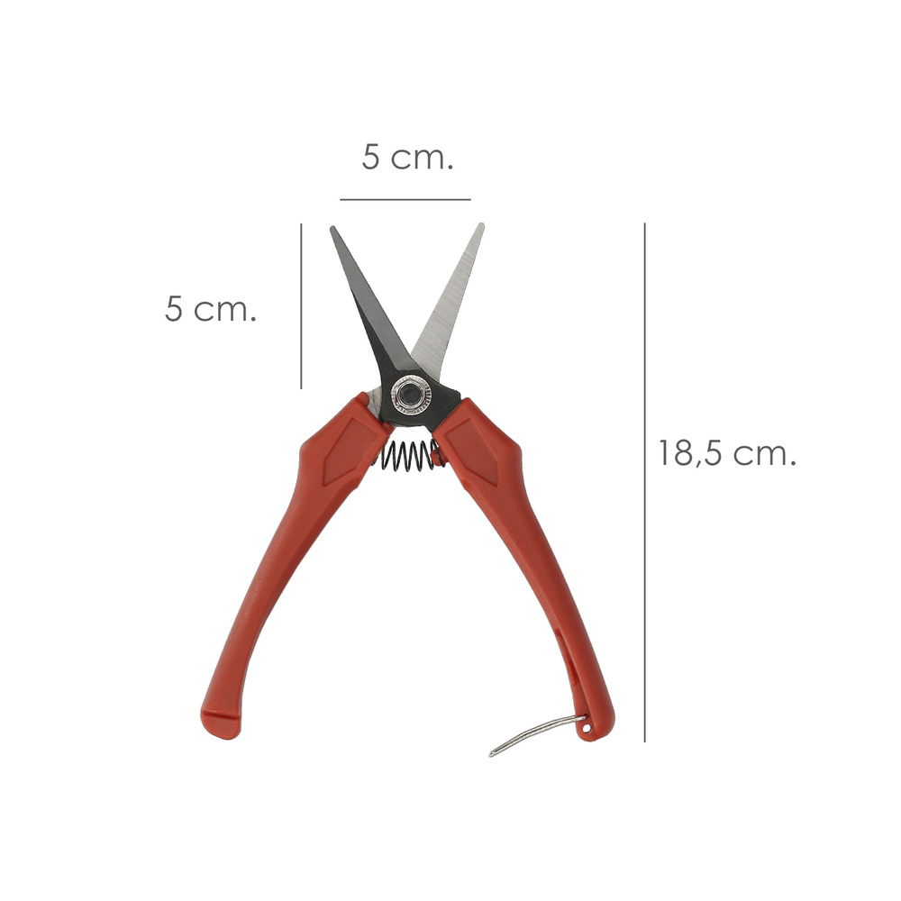 Tijeras Vendimiar Recta 1 Mano P10/18 cm. - Imagen 2
