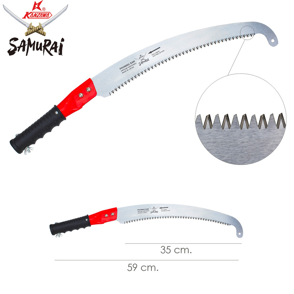 Serrucho Samurai Curvo Para Pertiga 350 mm.