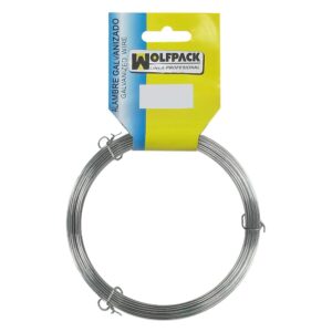 Alambre Galvanizado (Rollo 1000 gramos / 160 metros) Nº 4/0,9 mm.