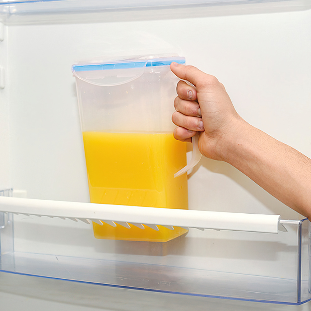 Jarra Plastico Cuadrada 1.500 ml. 11 x 6.5 x 22.5 (alt) cm. - Imagen 3