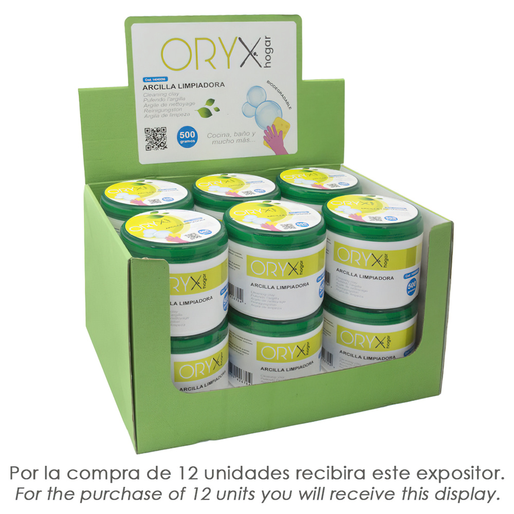 Arcilla Limpiadora Multiusos Tarro 500 gramos. - Imagen 3