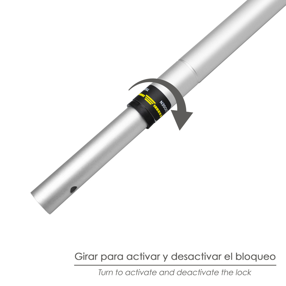 Mango Extensible Aluminio Para Cortarramas Wolfpack - Imagen 3