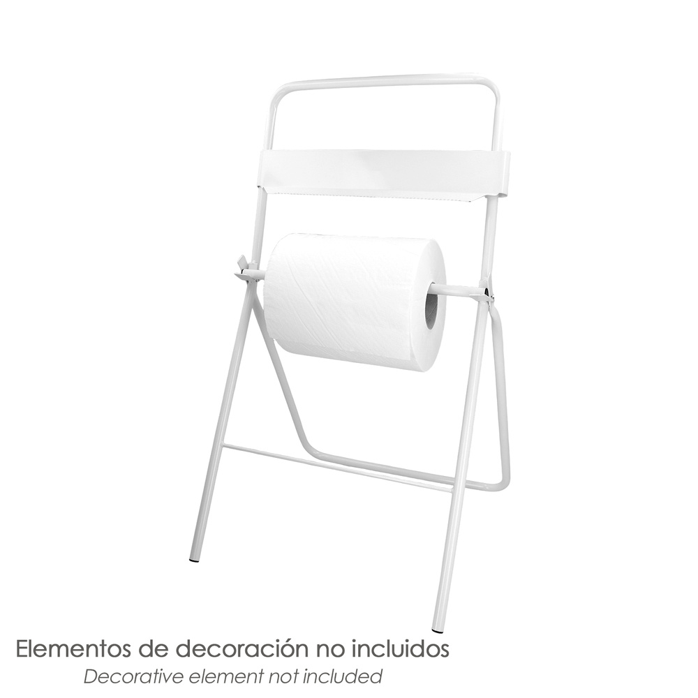 Soporte Suelo Rollo Papel Industrial - Imagen 4