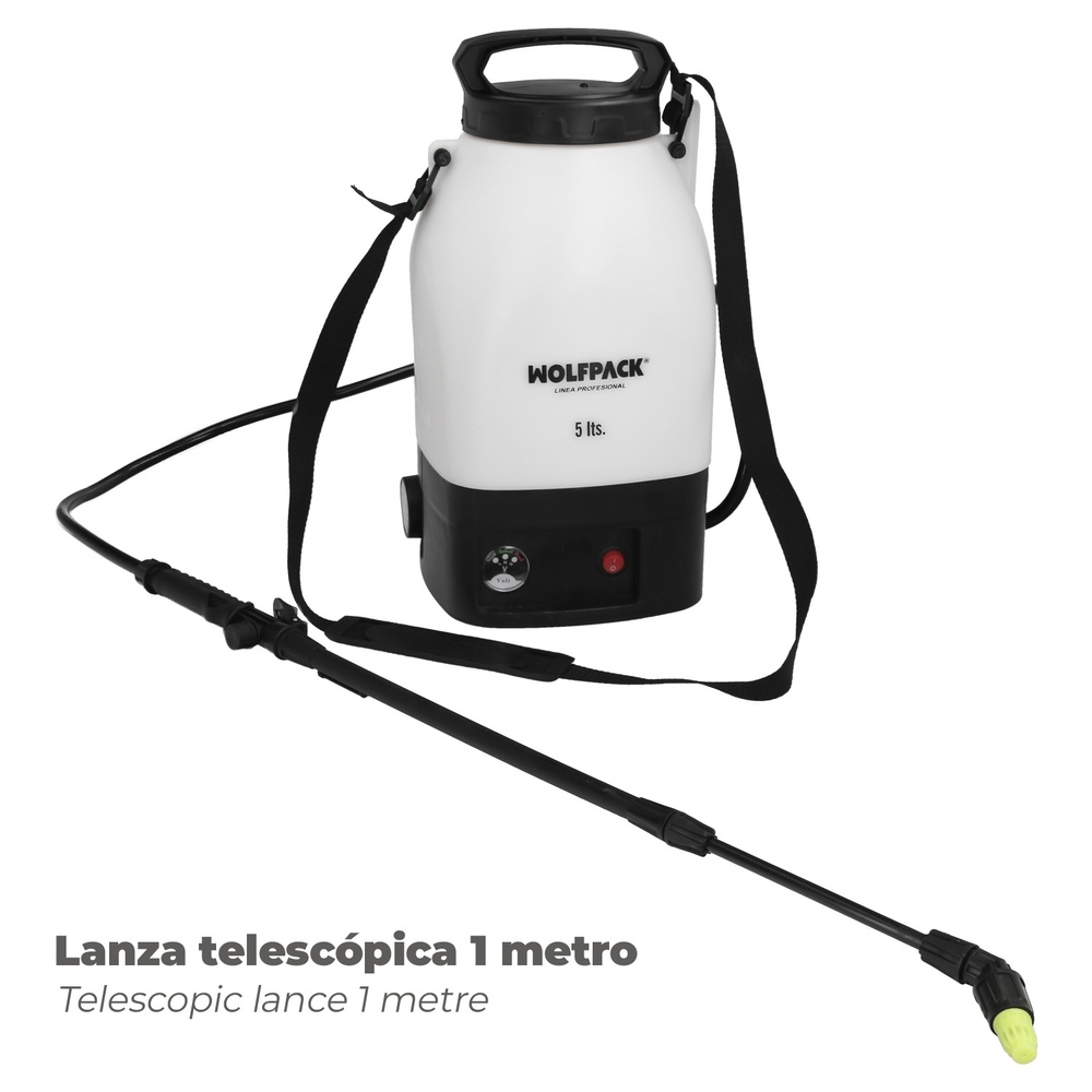 Sulfatadora 5 Litros Bateria Litio 12V - Imagen 4