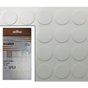 Tapatornillos Adhesivos Blanco (Blister 20 unidades)