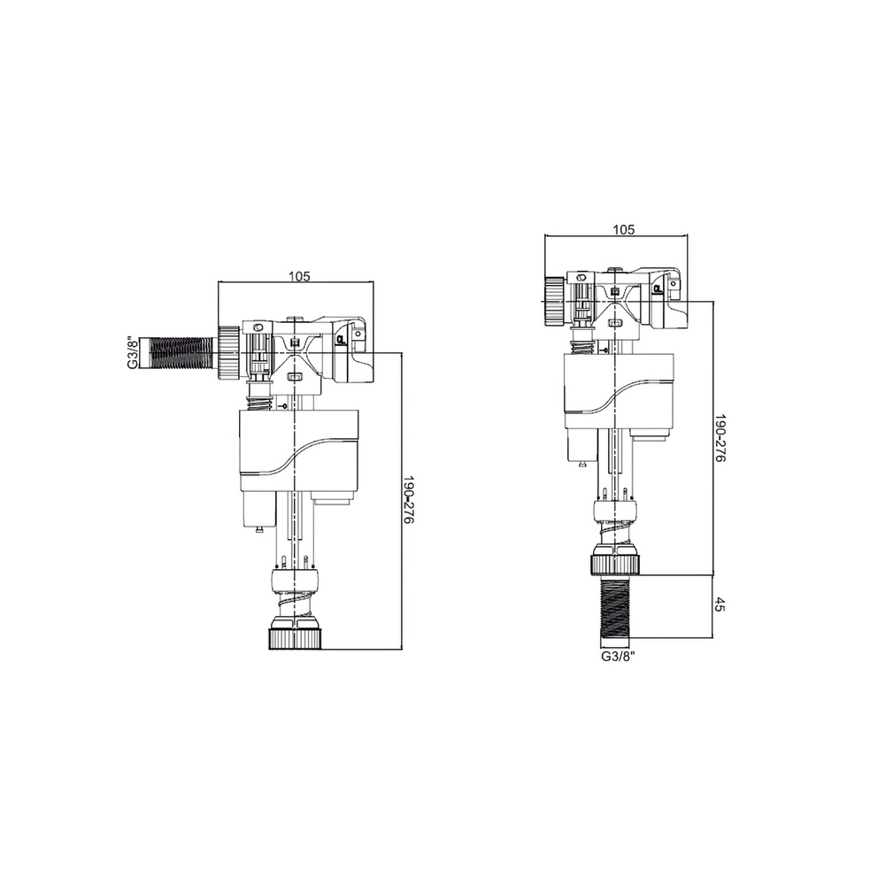 Grifo Flotador Compact Doble - Imagen 2