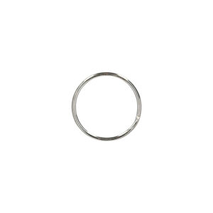 Anilla Llavero Niquelada 1,4x16x12 mm. (Bolsa 1000 unidades)