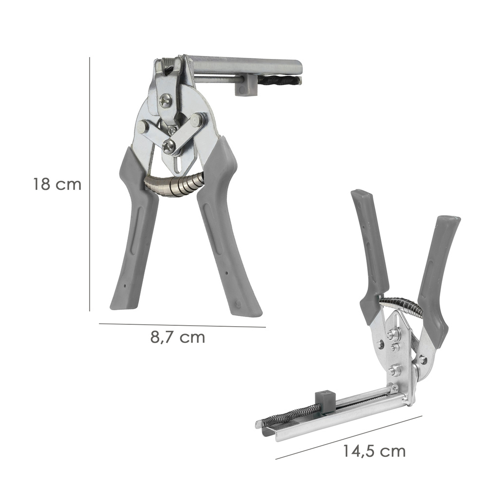 Alicates Para Mallas / Enrejados / Cercas con Cargador de 50 Grapas - Imagen 3
