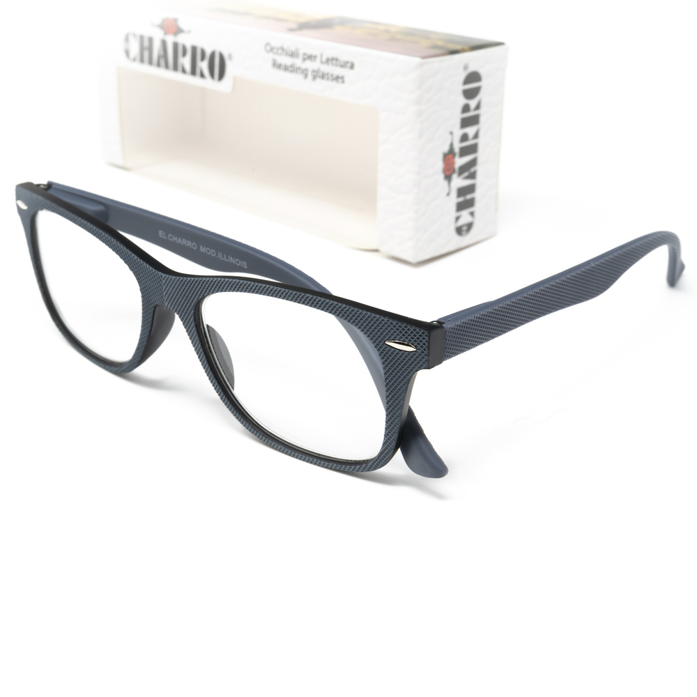 Gafas Lectura Illinois Gris Aumento +2,5 Gafas De Vista, Gafas De Aumento, Gafas Visión Borrosa - Imagen 3