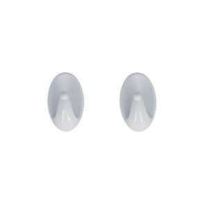 Colgador Oryx Blanco Grande (Blister 2 Unidades) Adhesivo