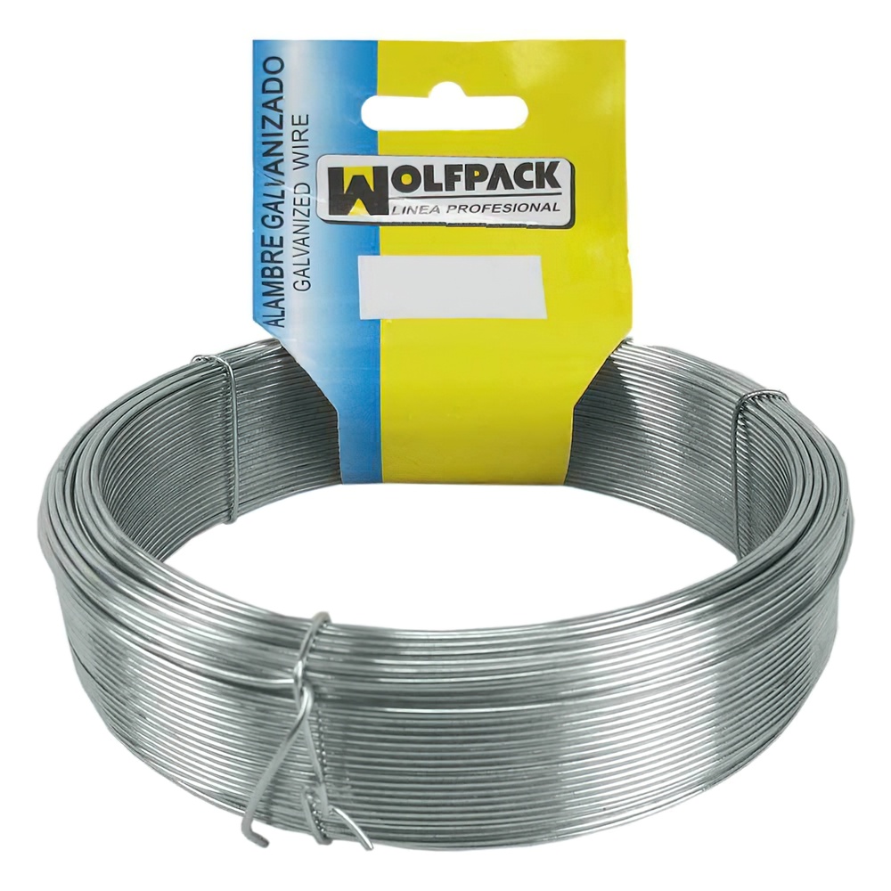 Alambre Galvanizado (Rollo 1000 gramos / 14 metros) Nº17/3,0 mm. - Imagen 2