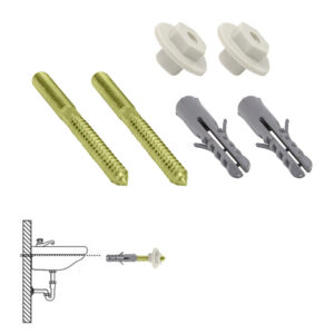 Kit Sanitario Fijacion Lavabo 10x110 mm. (2 Piezas)