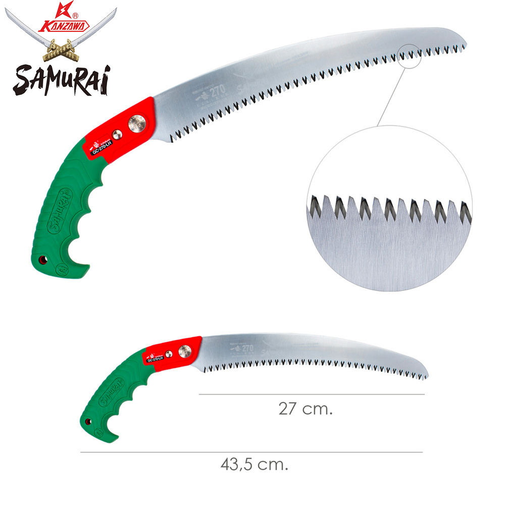 Serrucho Samurai GC Curvo 270 mm.