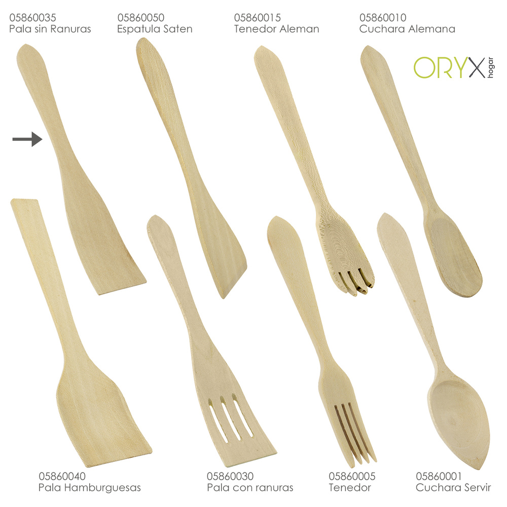 Pala Cocina Madera Sin Ranuras Oryx 30 cm. - Imagen 3