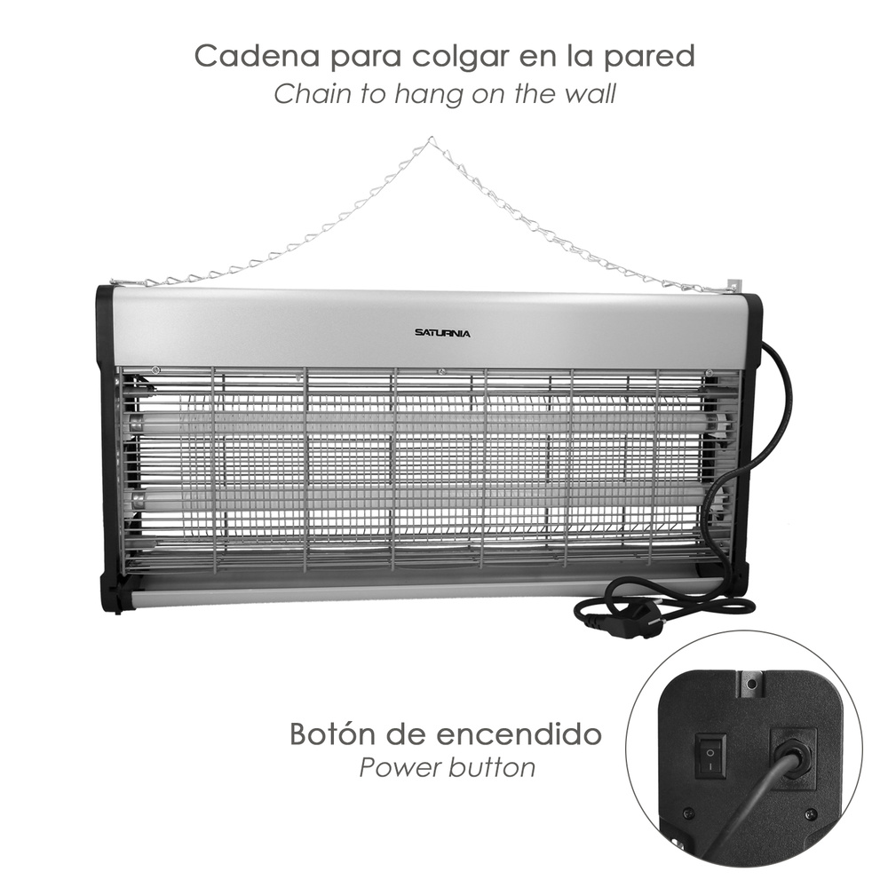 Exterminador De Insectos 40 W. - Imagen 4