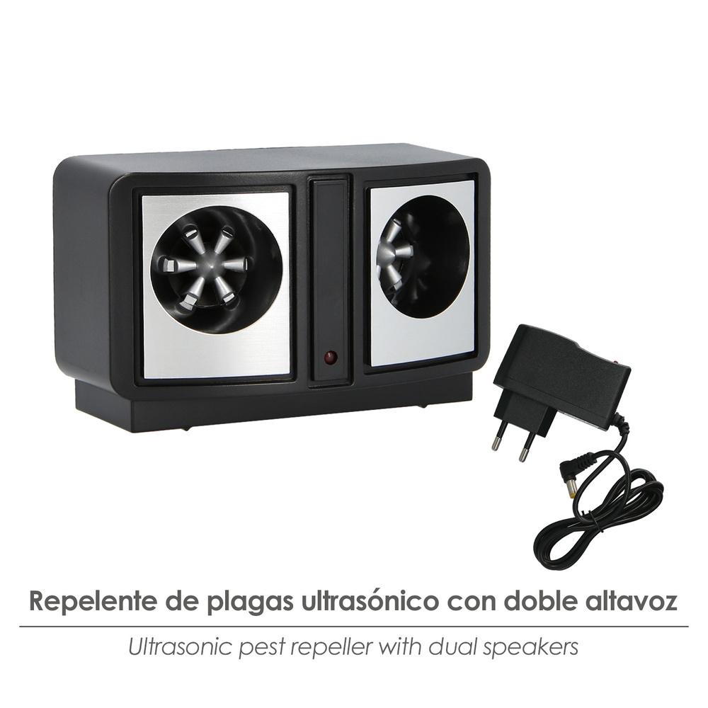 Ahuyentador Ultrasonidos Ratas/Ratones 300 m². - Imagen 4