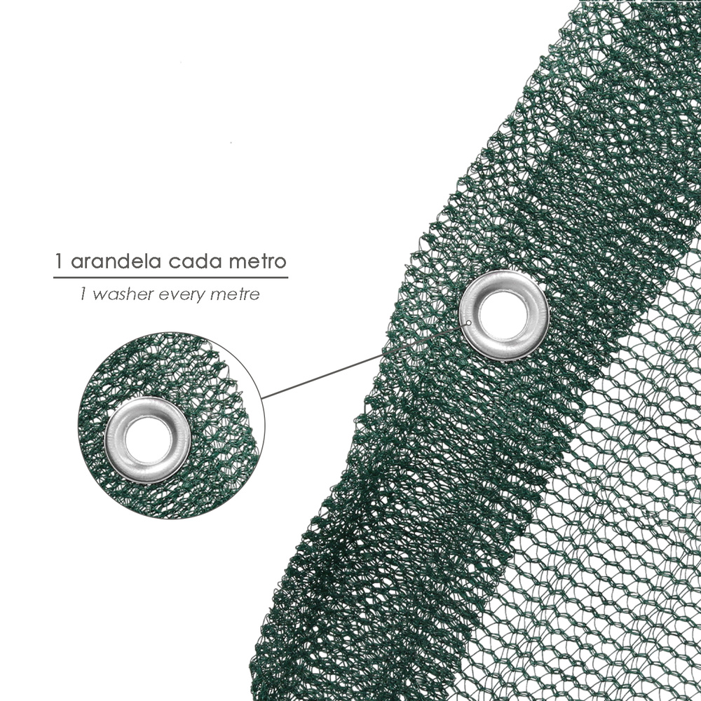 Mantas Aceituna 3 x 6 Metros. Multiusos 100% Hdpe Gramaje 90 Gr/m2. Reforzada, Con Ojales, Mantos Aceituna, Fardos Aceituna, - Imagen 4