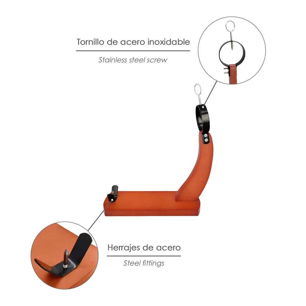 Soporte Jamon Gondola Pino - Imagen 3