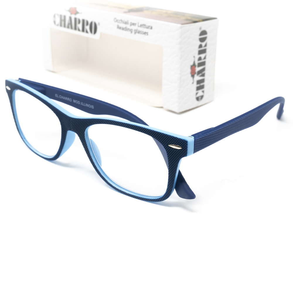 Gafas Lectura Illinois Azules. Aumento +1,5 Gafas De Vista, Gafas De Aumento, Gafas Visión Borrosa - Imagen 3